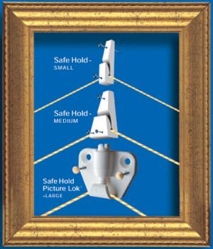 Safe Hold Security Picture Hangers